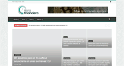 Desktop Screenshot of horafinanciera.com