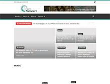 Tablet Screenshot of horafinanciera.com